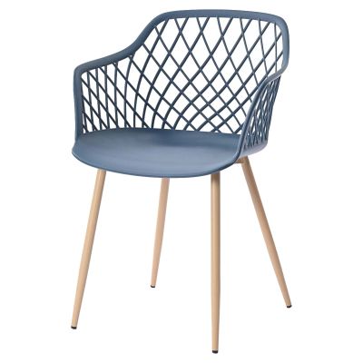 メッシュPPチェア C1800P」サンフラワーラタンのプラスチック椅子