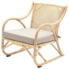 C201」サンフラワーラタンのラタンチェア