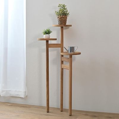 きむち様用サンフラワーラタン ステップトレイテーブル 見よ