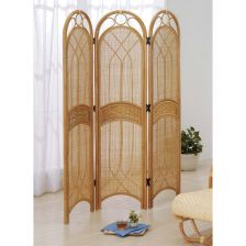 サンフラワーラタン アジアン ロースクリーン 4連 SW22-4CF 　美品 サンフラワーラタン アジアン ロースクリーン 4連 SW22-4CF