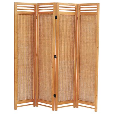 サンフラワーラタン アジアン ロースクリーン 4連 SW22-4CF 　美品 サンフラワーラタン アジアン ロースクリーン 4連 SW22-4CF