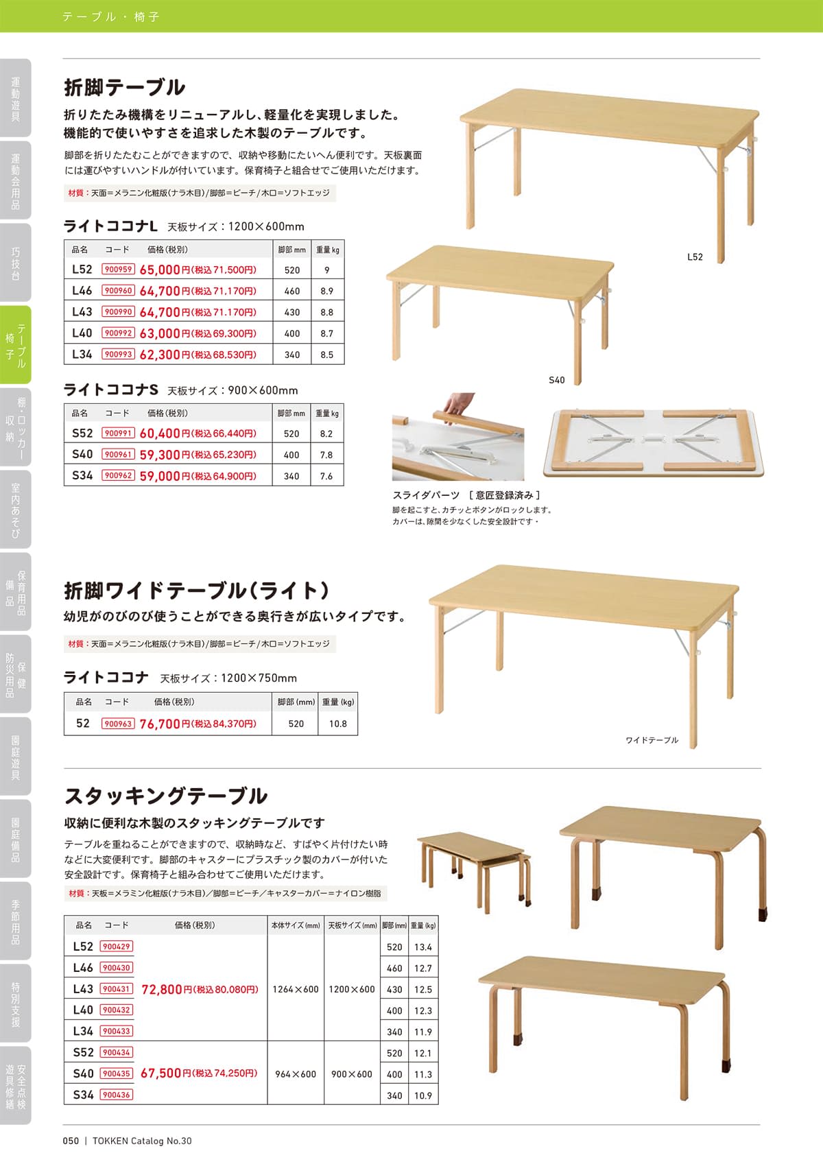 トッケン Tokken カタログ P50