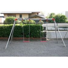 ステンレス2連式ブランコ