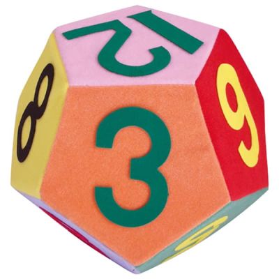 12面サイコロ dodecahedron-jumbo-