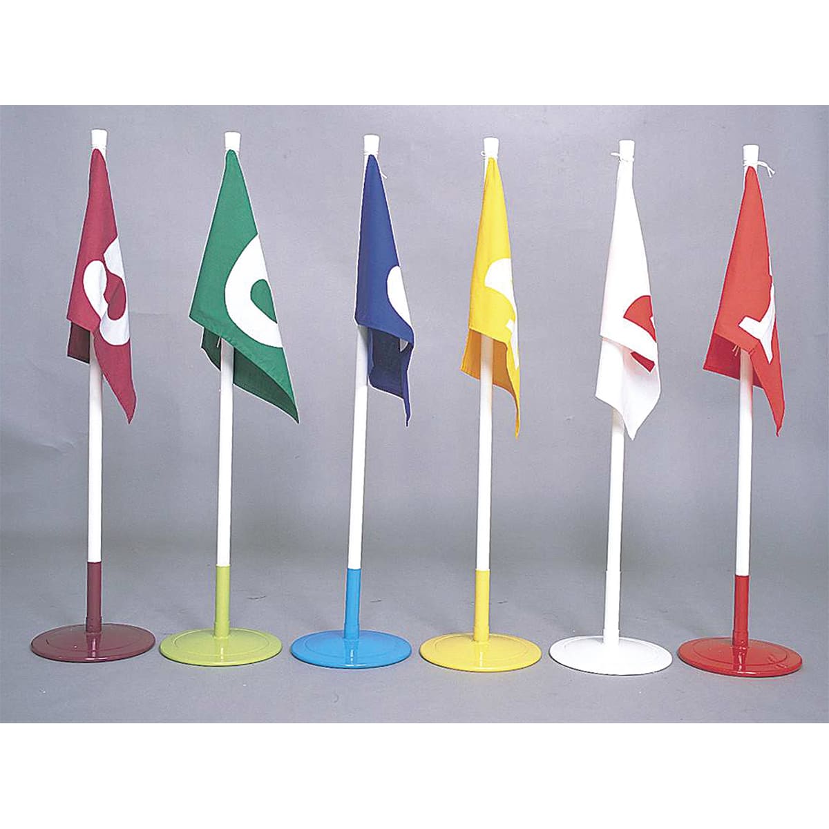 旗立台(6台セット) 旗付き-画像1