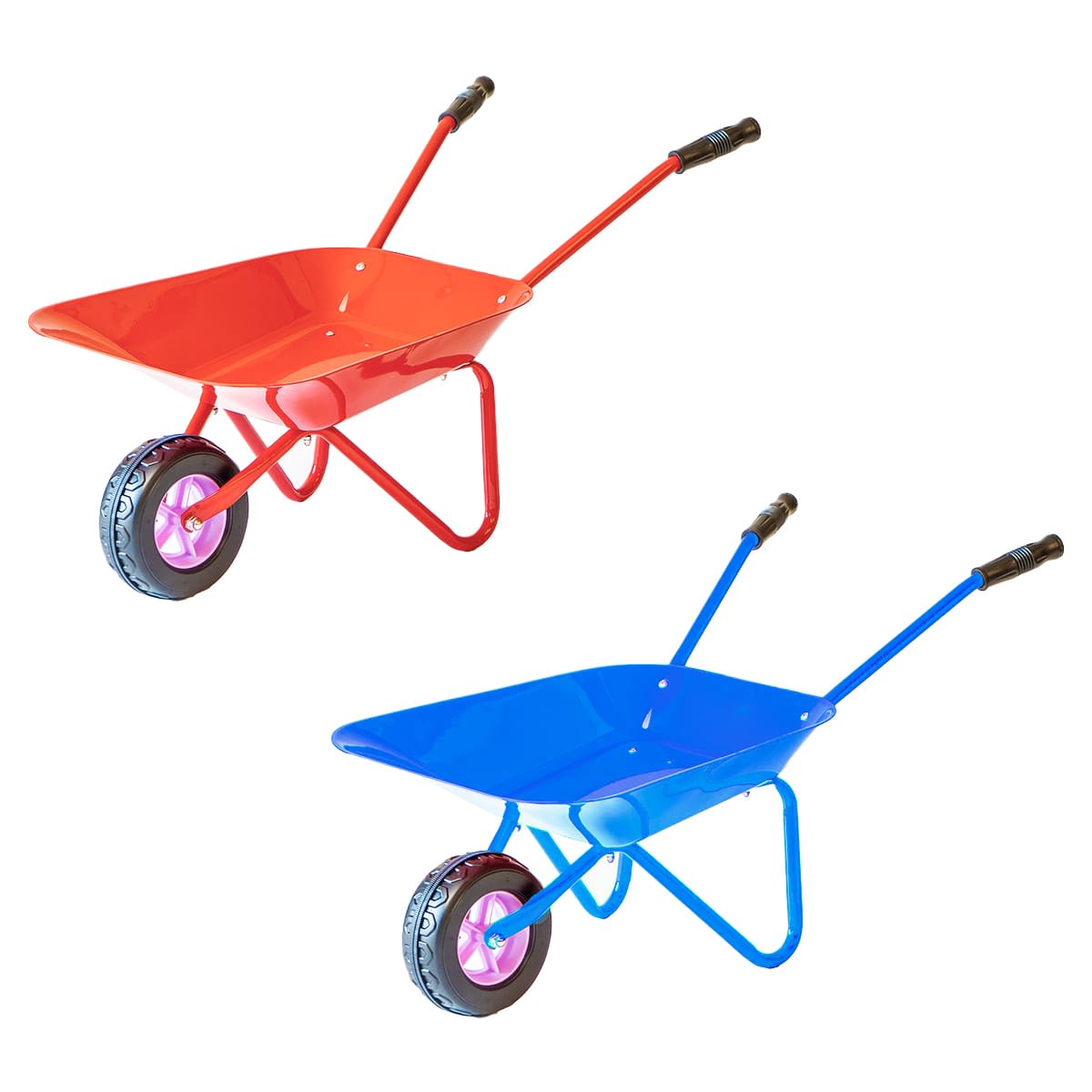 一輪車 2台セット（未使用品 ネコ台車 2台セット スペアタイヤ4