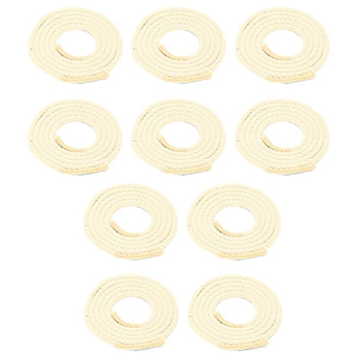 幼健なわとび 長さ2.0m（白10本セット）-画像1