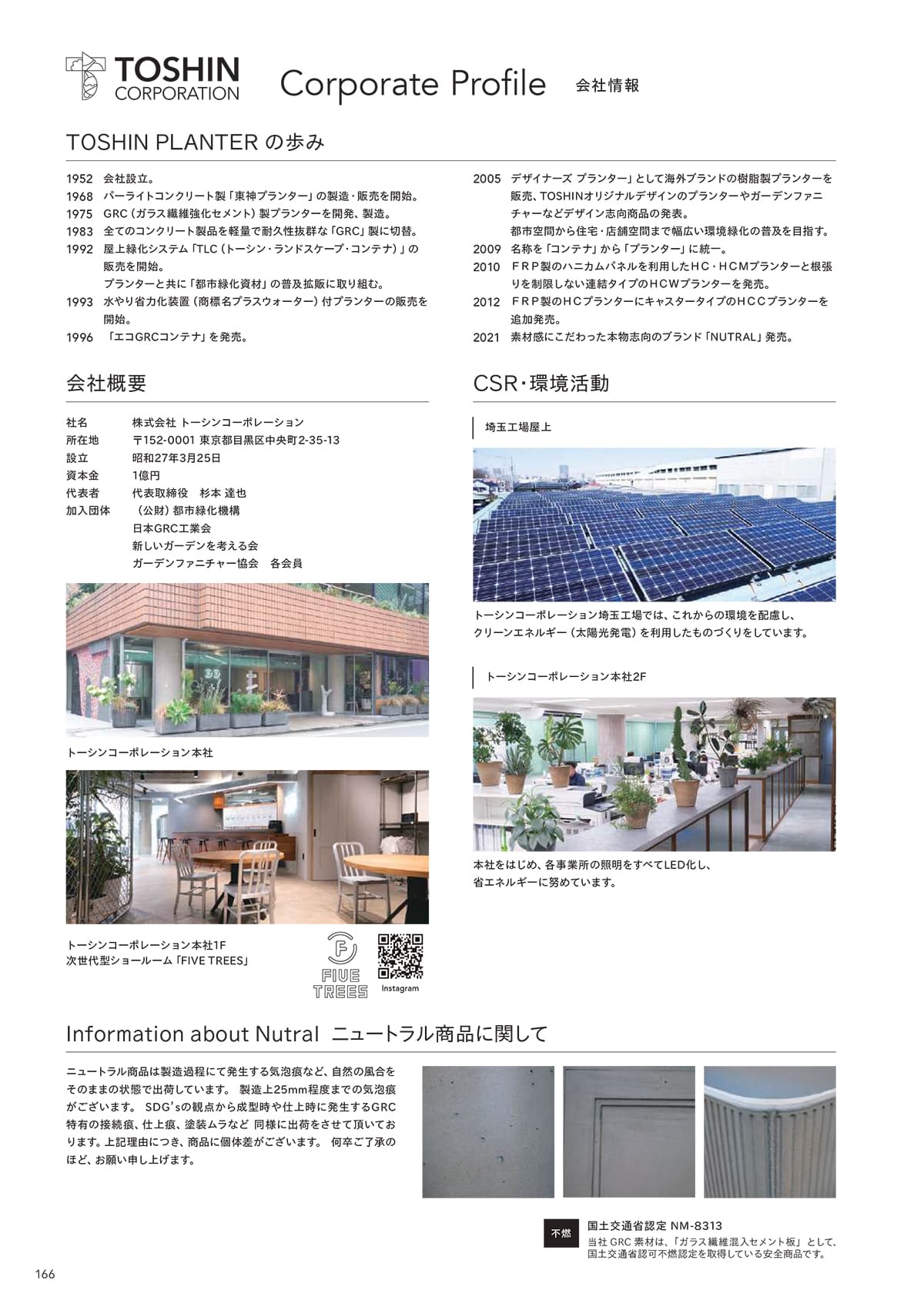 トーシンコーポレーション toshin corporation カタログ P166