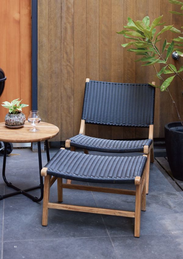 アダン ラウンジチェア｜ヤマテーの人工ラタンチェア