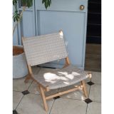 アダン ラウンジチェア｜ヤマテーの人工ラタンチェア