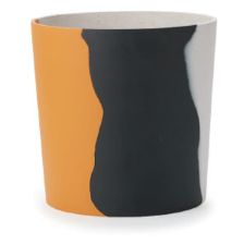 Yamateiヤマテー ホルスト プライマ 鉢カバー L 13号 白 / 黒 / 黄HO-R02Y13V 白 / 灰 / 茶HO-R02H13V ホルスト プライマ 鉢カバー｜ヤマテーのガーデンプランター