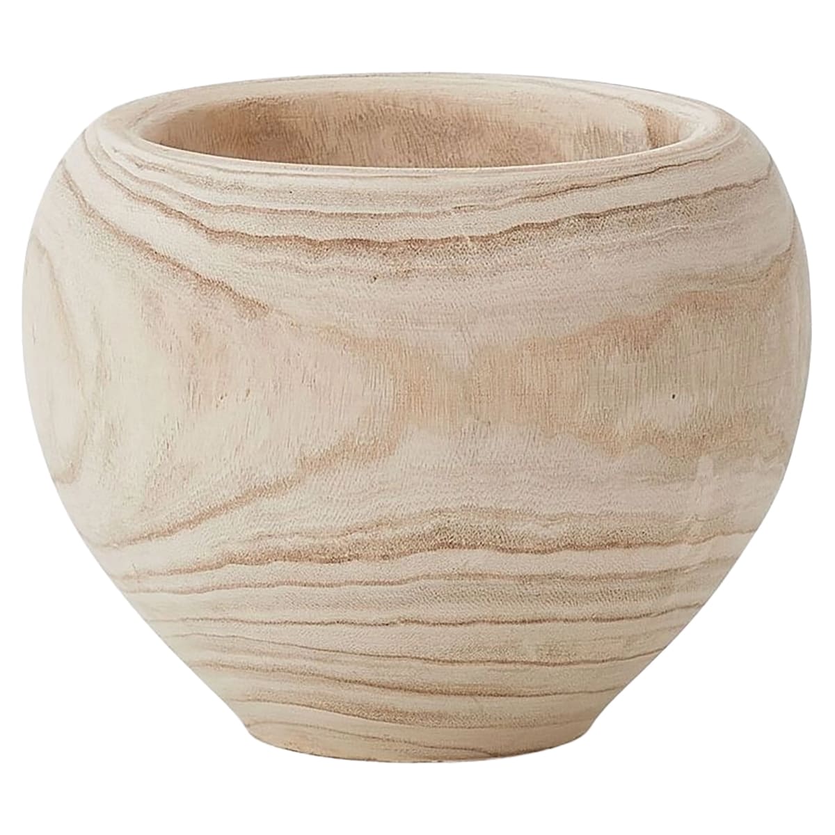 ナチュラルウッド ポウロニア ボウル-画像1