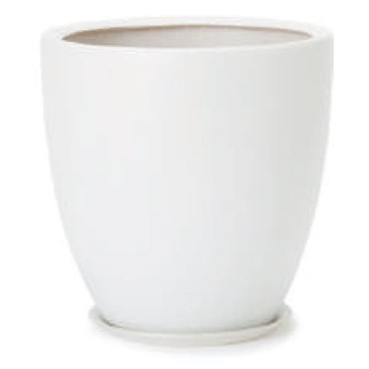 園芸 インテリア ポット モダン CR6　マット釉　受け皿付きセット XS 5号/A 4個入り wy-cr1k05p [p307] （代引き不可） 園芸 インテリア ポット モダン CR3 マット釉 受け皿付きセット S 6号